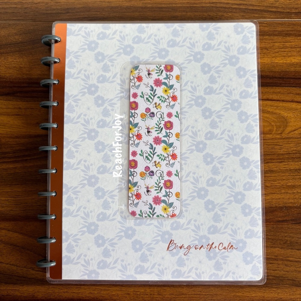 Happy Planner Bookmark Alice In Wonderland Disney Page Holder Handmade Flowers